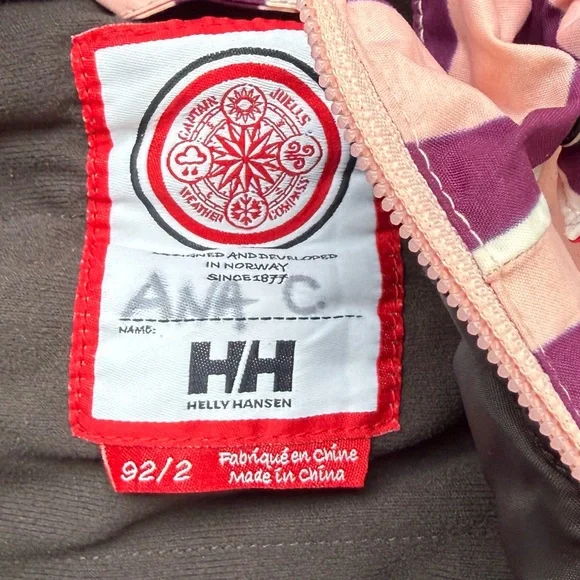 Helly Hansen Snowsuit size 2/92 preloved striped winter - Picture 5 of 9